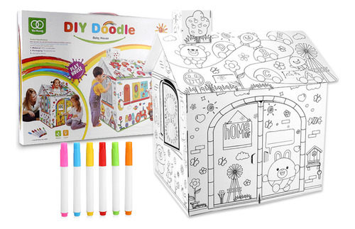 Juguete Doodle Pse Con Flores, Dibujos Animados Y Efectos De