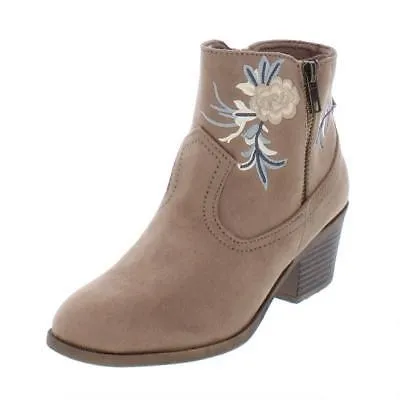 Rock Candy Mujer Loraina Gamuza Tobillo Botas Florales Env o