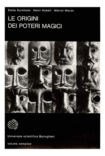 Livro Le Origini Dei Ooteri Magic - Emile Durkhein [0000]