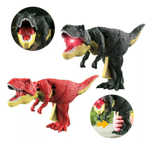 2x Halloween Broma Juguetes De Dinosaurios-trigger The T-rex