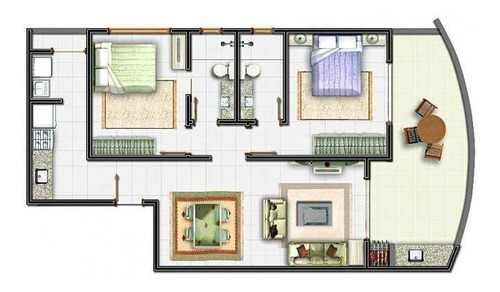 Imagem 14 de 14 de Cobertura - 2 Dorm - Pântano Do Sul - 1664