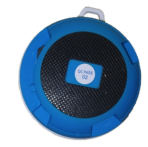 Bocina Bluetooth Pequeña Radio Micro Sd Auxiliar Recargable
