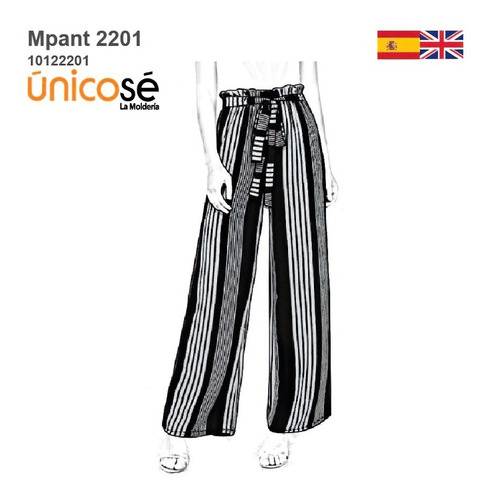 Pantalon Basico Mujer 2201