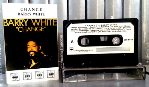 Cassette Barry White - Change 1982