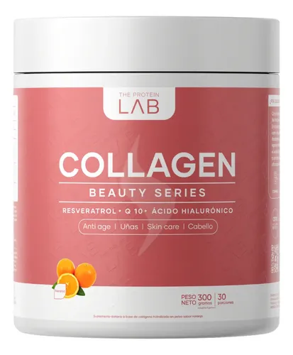 Colágeno The Protein Lab Beauty Series en polvo sabor Naranja x 300g