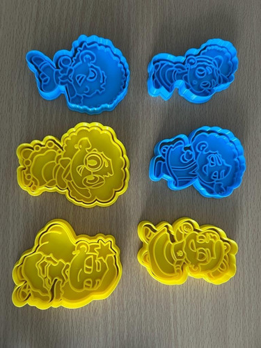 6 Cortadores Galleta Fondant Reposteria Pelicula Encanto