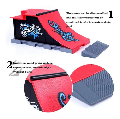 Fingerboard Skate Finger Track Track Radical A B E F