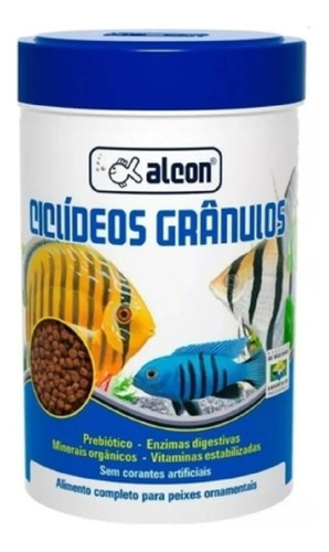 Ração Para Peixe Ciclideos Gran 130g Alcon