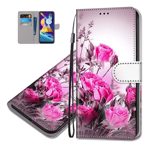 Para LG Velvet 5g Funda Elegante Chicas Mujeres Linda Walle4