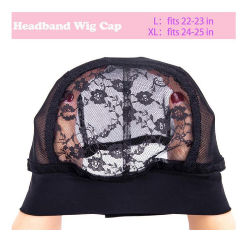 2 Xtrend 24 Pulgadas Diadema Peluca Onda Suelta Negra