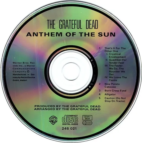 Grateful Dead - Anthem Of The Sun - 1968 - Cd | MercadoLivre Grateful Dead - Anthem Of The Sun - 1968 - Cd | MercadoLivre