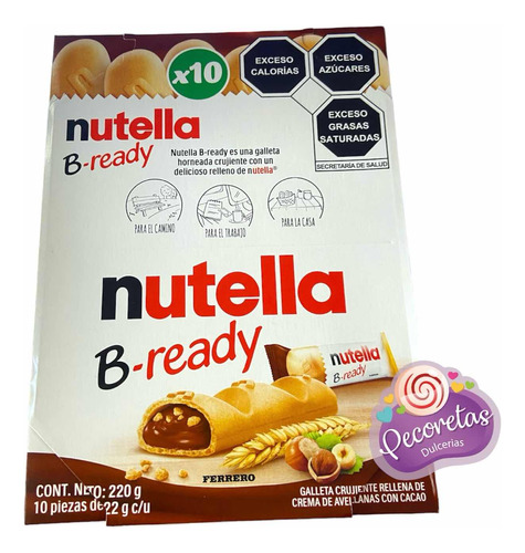 Ferrero Nutella B -ready 10 Piezas