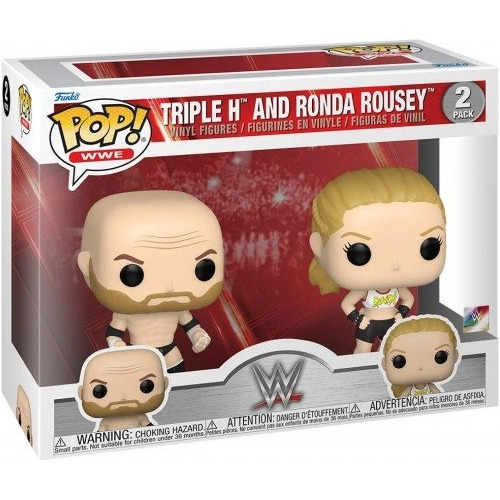 Funko Pop! Wwe - Triple H & Ronda Rousey