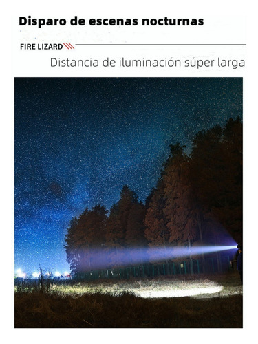Lámpara Tipo Minero Recargable Y Potente De Cacería