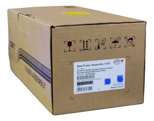 Fusor Completo Compativel P/ Kyocera M2040dn M2640dn Fk-1150