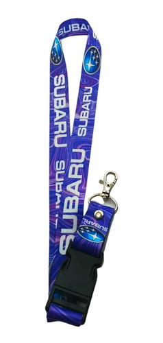 Lanyard Llavero Subaru