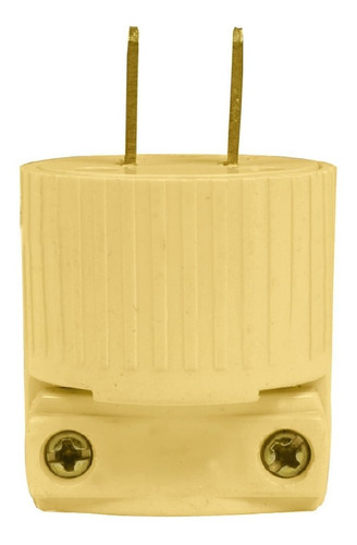 Clavija Plastica Voltech 46204 Color Amarillo