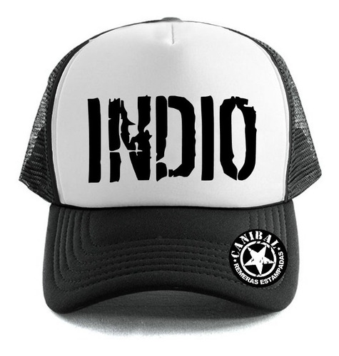 Gorras Trucker Indio Solari Remeras Estampadas Canibal