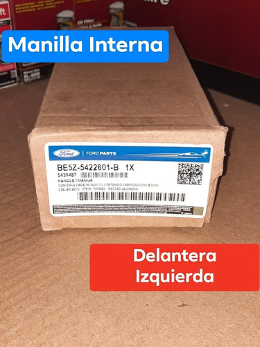 Manilla Interna Delantera Izquierda Fusion 2005/2009