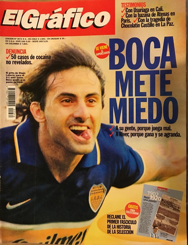 El Gráfico, N° 4072  Revista Fútbol Argentino, Cb