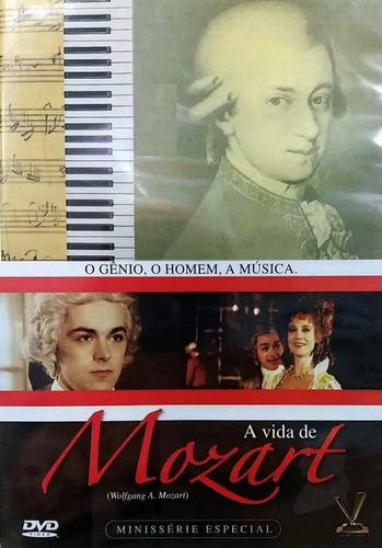 Dvd - A Vida De Mozart - Minissérie Especial Wolfgang A. M