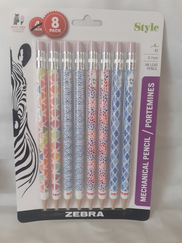 Portaminas Jot Zebra / Lapiz / Lapicero Util Escolar