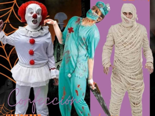 Disfraces Halloween X24hs Noesventa Momia It Enfermero