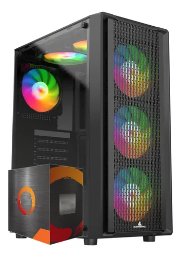 Pc Ryzen 5 5600gt Ddr4 16gb 1tb Flow C Negro Rgb Mq