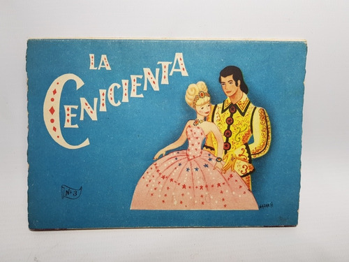 La Cenicienta Cuento Pop Up Troquel Ind Arg Raro Mag 56682