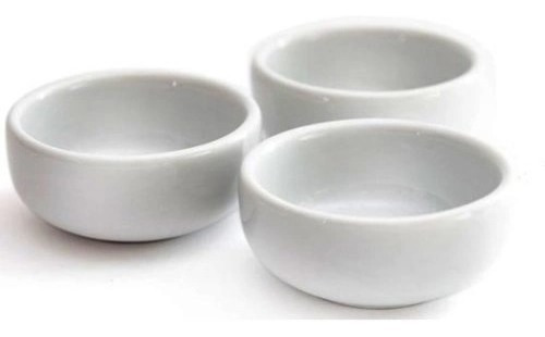 Set X 24 Cazuela Mini Dip Porcelana Germer 6 Cm 