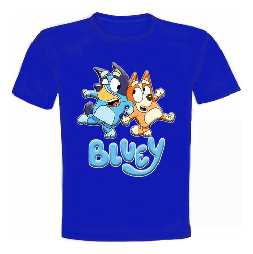 Polera Bluey Passion, Unisex, Moda Actual, Manga Corta