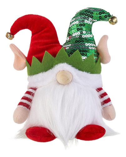 Sd Figura De Gnomo De Navidad Hecha A Mano, Regalo Para Un