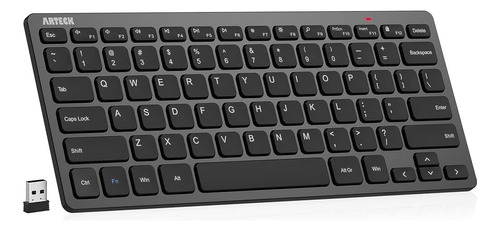 Teclado Inalámbrico 2.4g Ultra Delgado Y Compacto Con Teclas