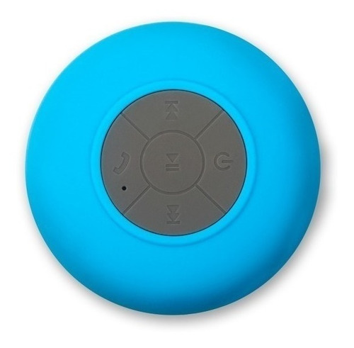 Bocina Noga Go! NG-P78 portátil con bluetooth waterproof azul 