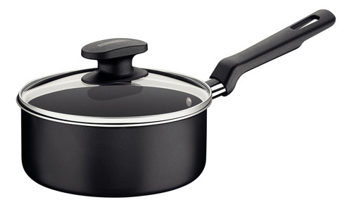 Cacerola Loreto Tramontina Con Tapa Vidrio Mango Teflón 20cm