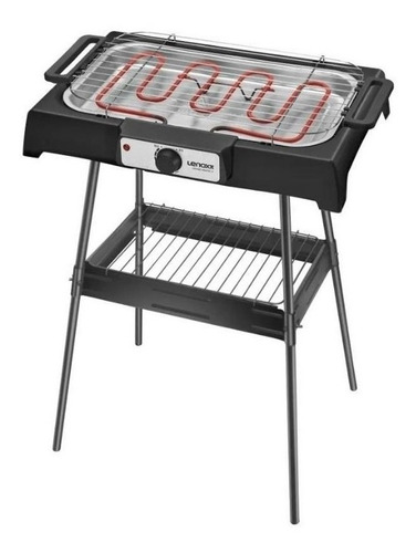 Churrasqueira Elétrica Lenoxx Pch147 110v Preta/inox