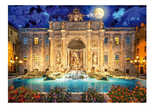 Rompecabezas Fontana Di Trevi Roma 1000 Pzs Educa