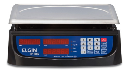 Imagem 5 de 10 de Kit Elgin Pdv - Impressora Etiqueta L42dt + Balança Dp 30kg