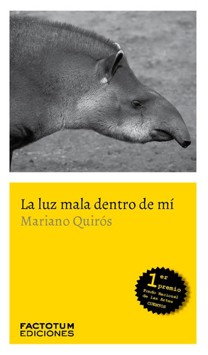 Imagen 1 de 1 de La Luz Mala Dentro De Mí - Mariano Quirós - Factotum - Lu Re