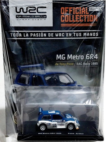 Colección Rally Wrc Salvat N° 48: Mg Metro 6r4 (1985)