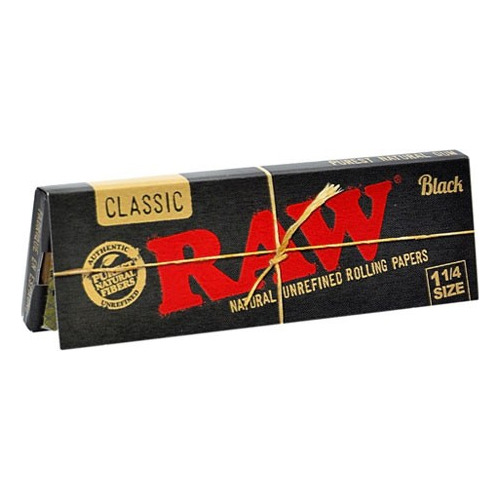 Sedas Raw Classic Black 1 1/4 Papel 