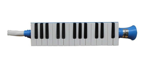 Imagen 1 de 10 de Melodica 27 Notas A Piano Color Azul