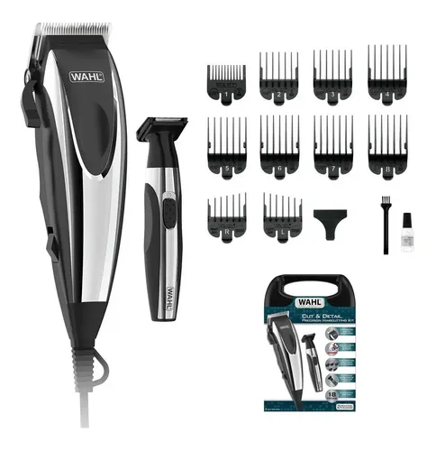 Maquina Wahl Corta Pelo Barba Profesional + Trimmer Detalles