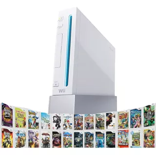 Consola Nintendo Wii 1 Control 20 Juegos De Regalo Y3cuot