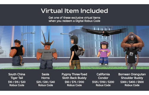 Roblox 1000 Robux Gift Card 10 Usd