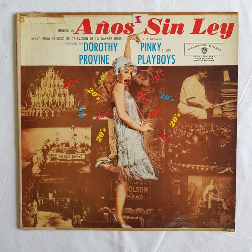 Dorothy Provine Pinky Playboys Años Sin Ley Vinilo / Kktus