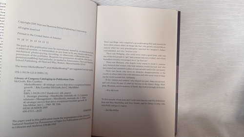 Imagen 3 de 7 de Market Busters 40 Strategic Moves Mcgrath Macmillan Harvard