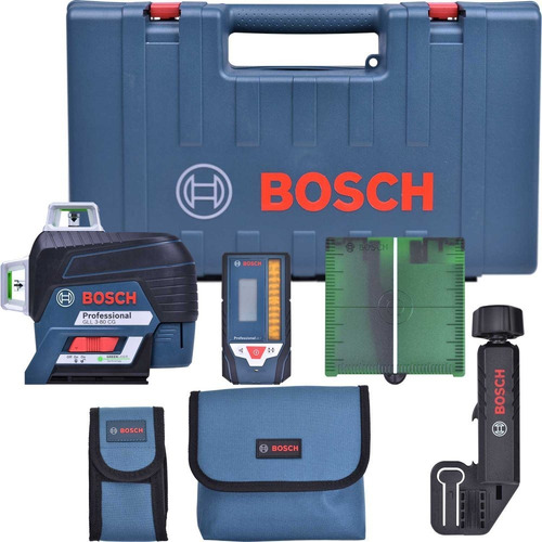 Imagem 1 de 8 de Nível A Laser 120 M Gll 3-80 Cg Professional Bosch