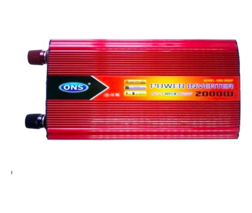 Inversor Voltaje Auto Corriente Panel 12v / 220v Usb 2000w