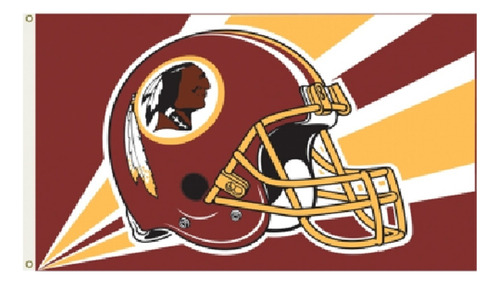 Bandera Nfl Redskins(pieles Rojas) Futbol Americano 150x90